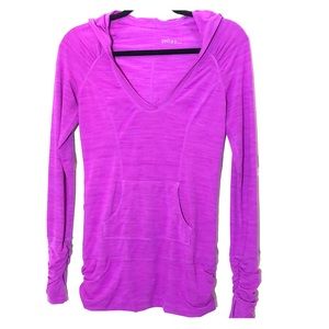 Zella Purple Hooded Pullover XS